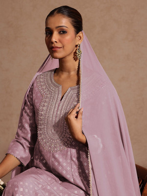 Janasya Women Kurti Pant Dupatta Set