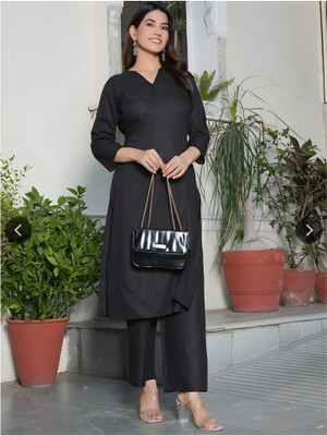 ANGAVASTRAM Women Kurti Pant Set