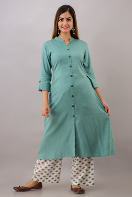 Rangrez Women Kurta Palazzo Set