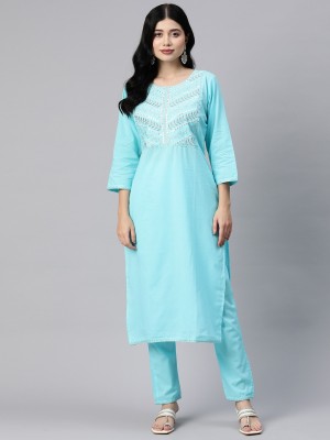 Readiprint Fashions Women Kurta Palazzo Set