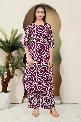 BEEGET FASHION Women Kurta Palazzo Set