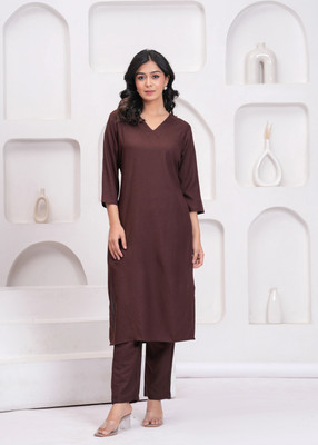 ANILINE Women Kurta Pant Set