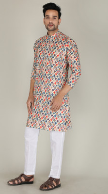 FUBAR Men Kurta Pyjama Set
