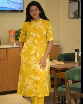 TOINSHO Women Kurti Palazzo Set