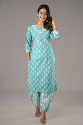RA CREATION Women Kurti Pant Set