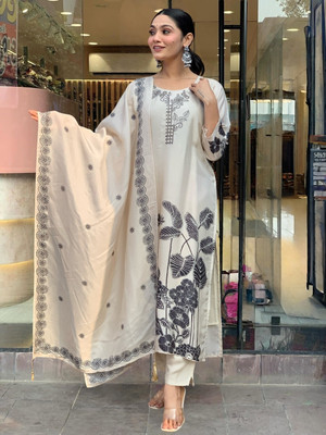 NAVLIK Women Kurta Pant Dupatta Set