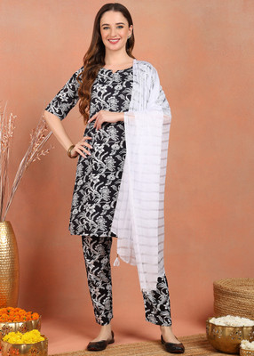 Lamba Creations Women Kurti Pant Dupatta Set