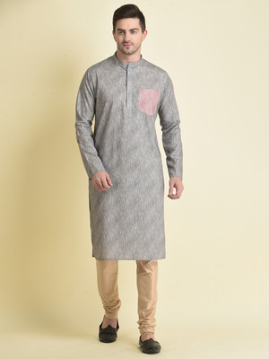 Tabard Men Kurta Churidar Set
