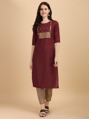 TRAHIMAM Women Kurti Pant Set