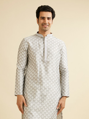 MANYAVAR Men Kurta Pyjama Set