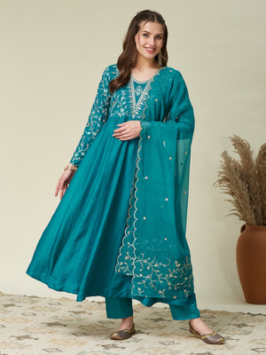 MOKOSH Women Kurta Pant Dupatta Set