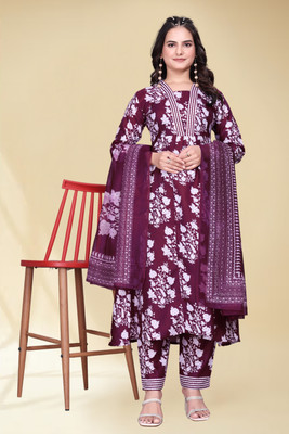 NARI DREAM Women Kurti Pant Dupatta Set