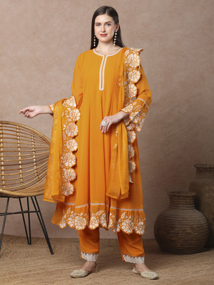 Fashor Women Kurta Pant Dupatta Set