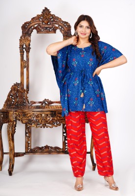 VISHGORI Women Kaftan Pant Set