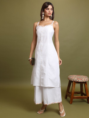 Vishudh Women Kurta Palazzo Set