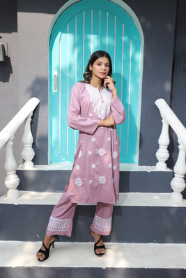 SIILKARI Women Kurta Pant Set