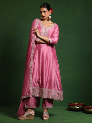 Varanga Women Kurta Pant Dupatta Set