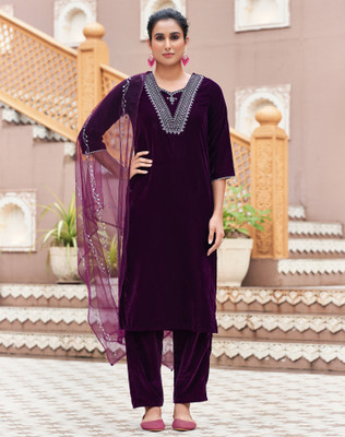 Skylee Women Kurta Pant Dupatta Set