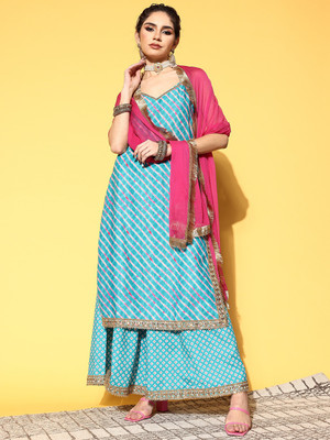 Varanga Women Kurta Palazzo Set