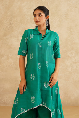 DZINE OAK Women Kurti Pant Set