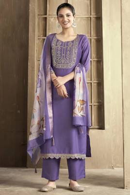 Dream Tree Women Kurta Pant Dupatta Set