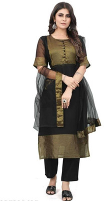 A One Collection Women Kurta Pant Dupatta Set