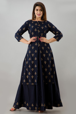IRIDAA JAIPUR Women Kurta Skirt Set