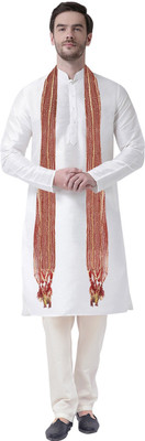SG LEMAN Men Kurta Pyjama Dupatta Set