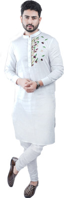 DRESSED UP DIVAS Men Kurta Churidar Set