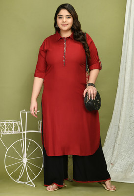 PrettyPlus by Desinoor.com Women Kurta Palazzo Set