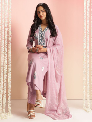 Divastri Women Kurta Pant Dupatta Set