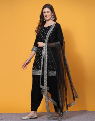 Skylee Women Kurta Patiala Dupatta Set