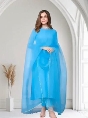 Rifashion Women Kurta Pant Dupatta Set