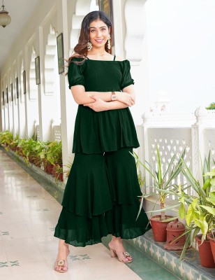 SANCIA Women Kurta Sharara Set