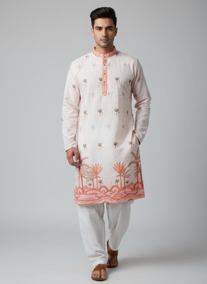 GauriLaxmi Enterprise Men Kurta Pyjama Set