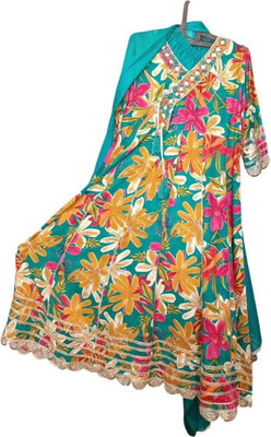 jyotigarments Women Kurti Pant Dupatta Set