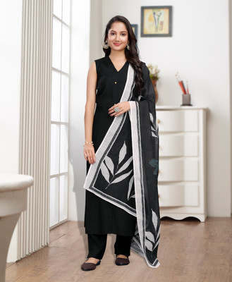 MOJILAA Women Kurta Pant Dupatta Set