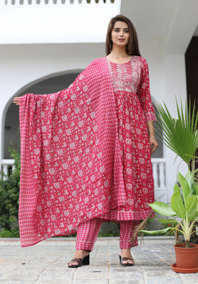 Arangetram Women Kurta Pant Dupatta Set