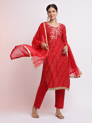 Jaipur Kurti Women Kurta Pyjama Dupatta Set