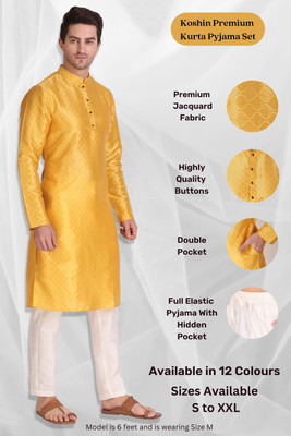 Koshin Men Kurta Pyjama Set