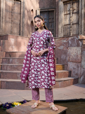 Stylum Women Kurta Pant Dupatta Set