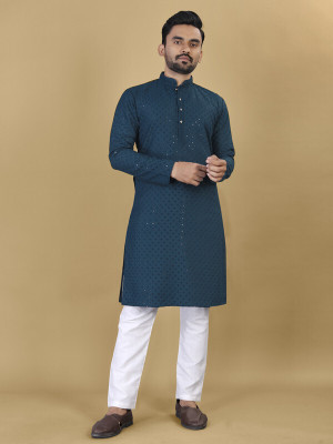 AKSHAT CREATION Men Kurta Pyjama Set