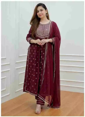 Shree Mahalaxmi Fashion Women Kurta Pant Dupatta Set