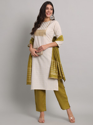 VAANITEXTILE Women Kurta Pant Dupatta Set