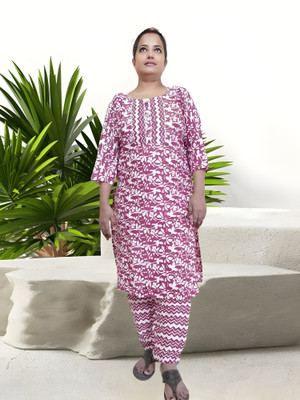 Deeta Fashion Women Kurti Pant Set