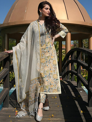 NoorainFabrics Women Kurti Pant Dupatta Set