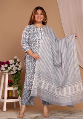 GYAPTI Women Kurta Pant Dupatta Set