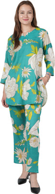 Fashionhub Top Palazzos Co-ords Set