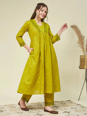 MOKOSH Women Kurta Pant Set