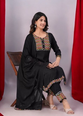 JIYAAN CREATION Women Kurta Palazzo Set